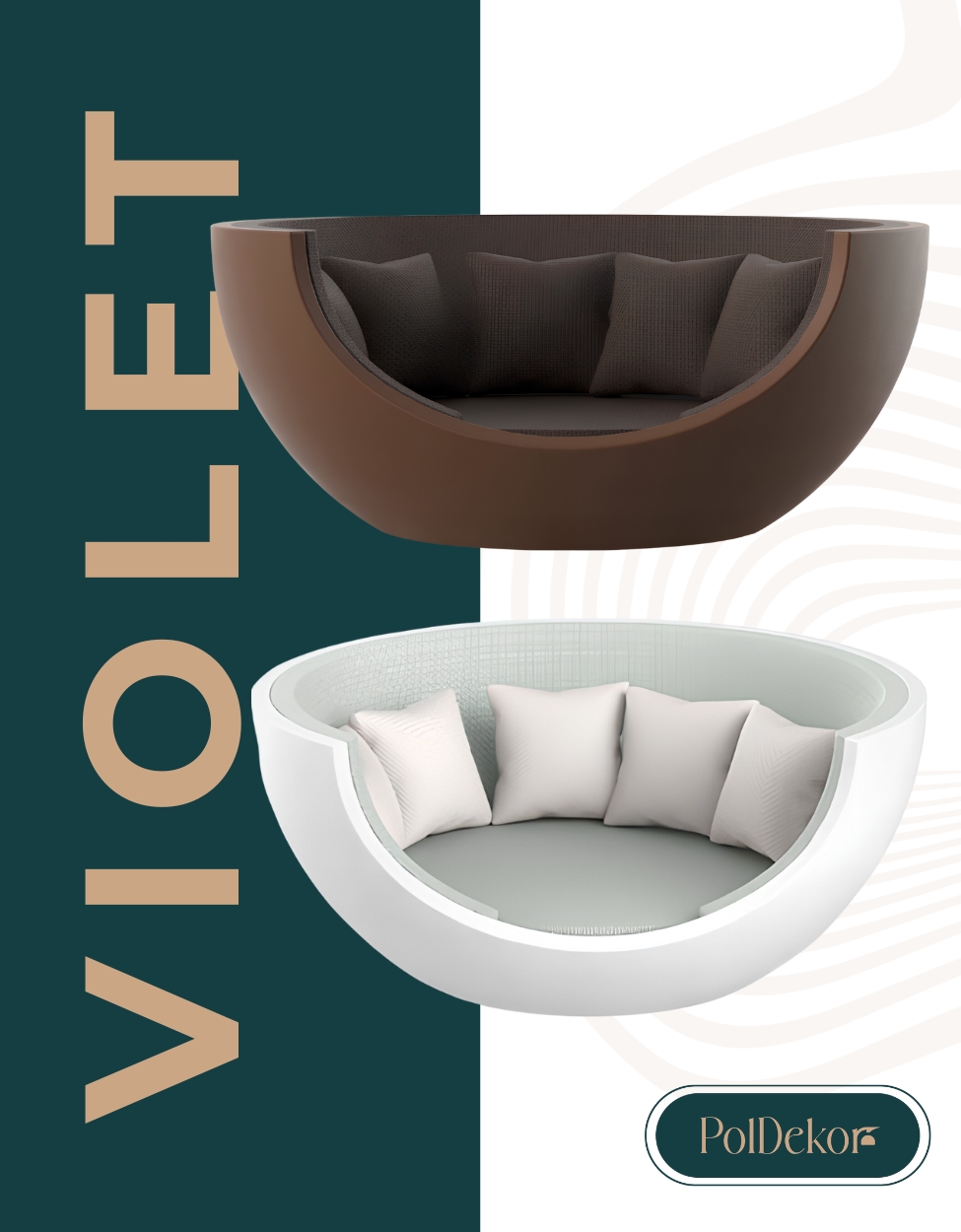 Violet Şezlong - Görsel 2